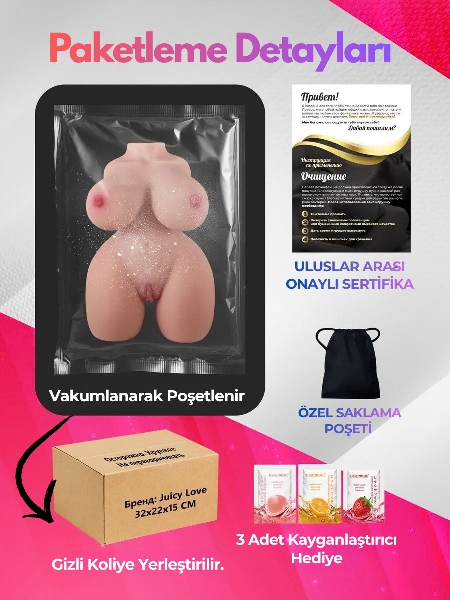 Yarım Vücut Seks Oyuncağı